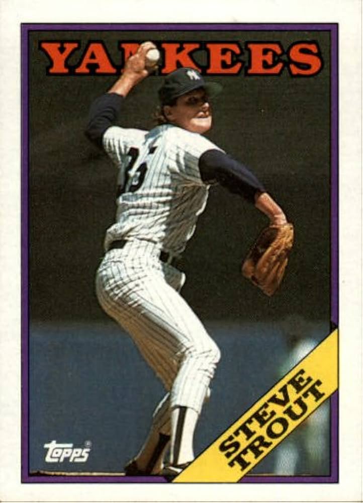 Amazon.com: 1988 Topps Baseball Card #584 Steve Trout